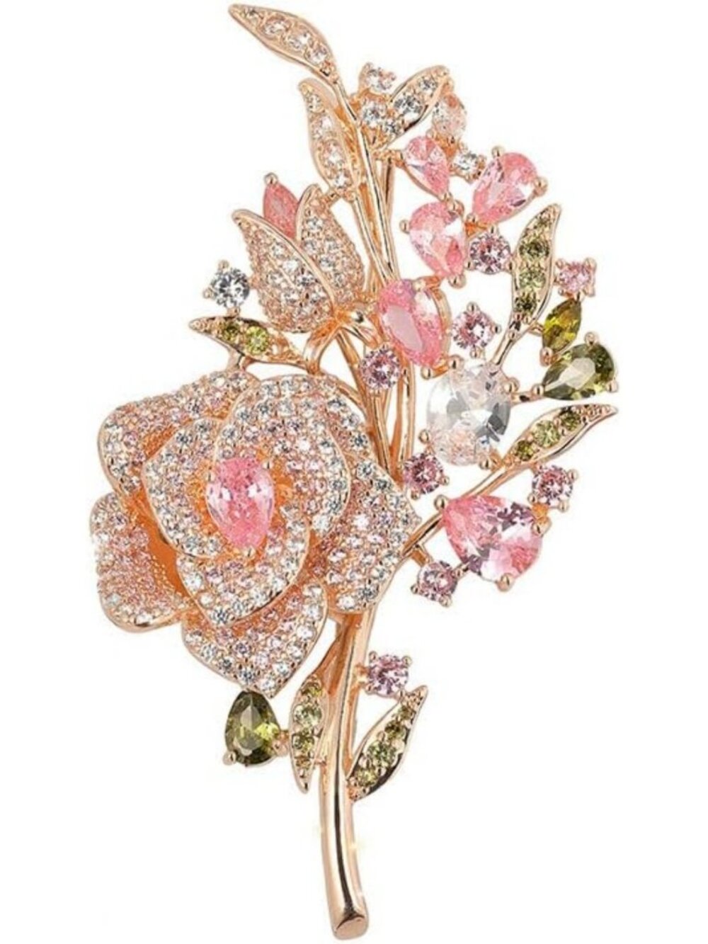 Floral Brooch Pins for Women | Fashion Jewelry, Elegant Flower Accessories